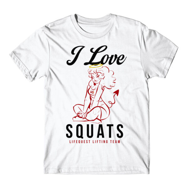 I LOVE SQUATS - T-SHIRT - $TAS2RU$ Thumbnail