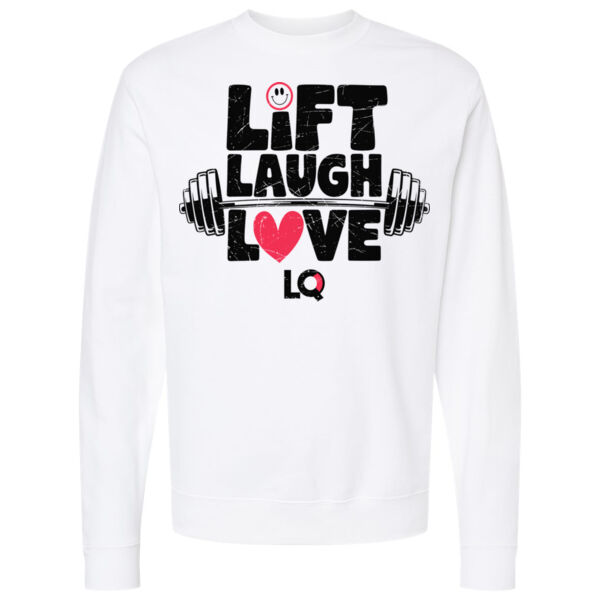 LIFT LAUGH LOVE - CREWNECK SWEATSHIRT - $U9JGED$ Thumbnail
