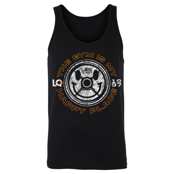 GYM IS MY HAPPY PLACE - TANK - $HSZAFU$ Thumbnail