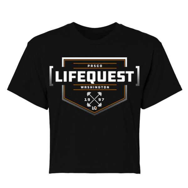 OVER THE PLATE - WOMEN'S CROP T-SHIRT Thumbnail